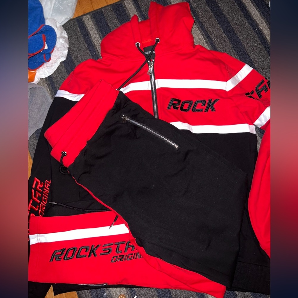 Rockstar matching sweat suit XXL